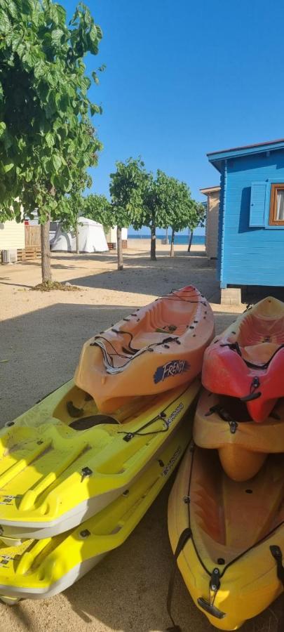 Camping El Pinar Platja Santa Susanna Eksteriør billede